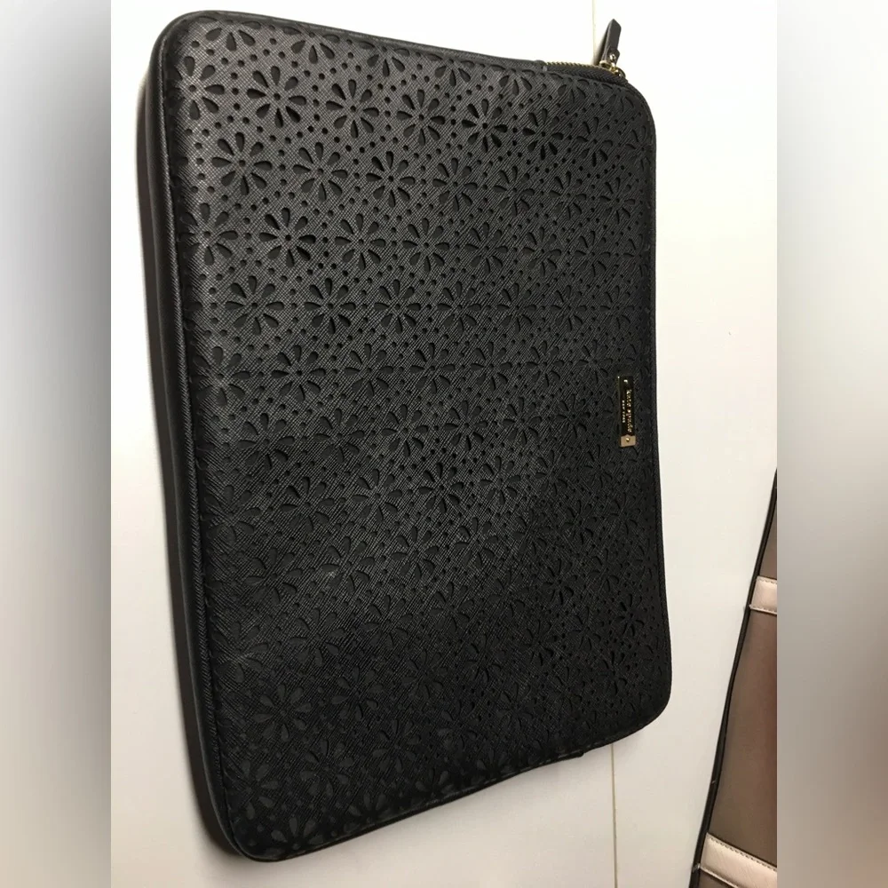 Black Kate Spade Laptop case.